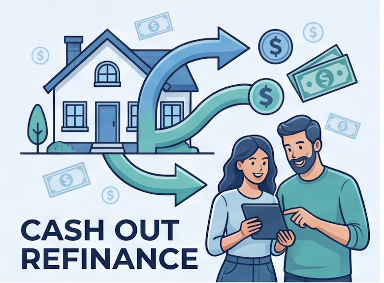 Cash Out Refinance loan program to access home equity with Wise Capital Mortgage