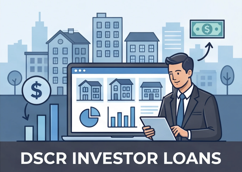 DSCR investor mortgage loans based on rental cash flow at Wise Capital Mortgage